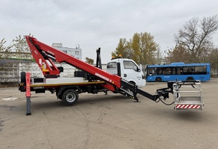 DONGFENG JUNFENG Q35 (МРМ 3,5т) С АГП ВЕЛМАШ P180T (PALFINGER) 18м